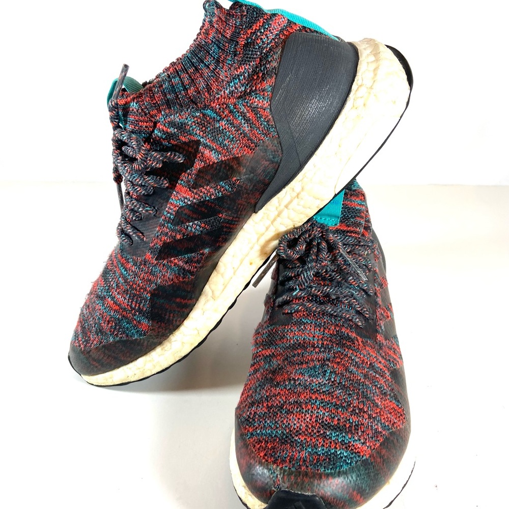 Adidas UltraBoost Mid Multicolor Solid Knit Sneakers Men's Size 8.5